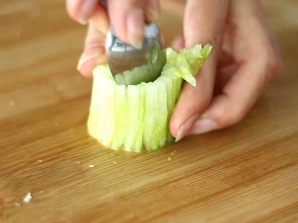 Veganski keksi s kumarami in humusom - Priprava korak 3