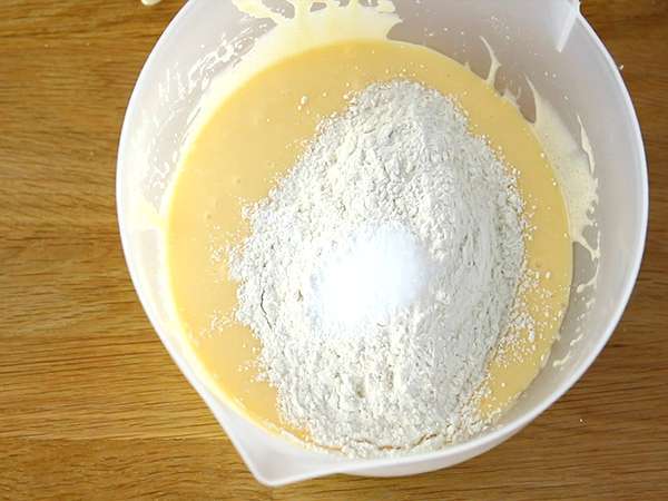 Marmorna torta - Priprava korak 2