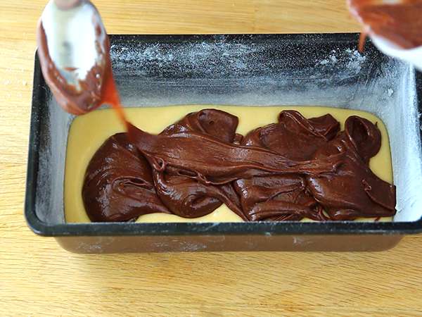 Marmorna torta - Priprava korak 5