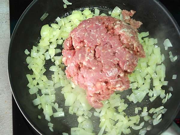 Moussaka po grško - Priprava korak 3