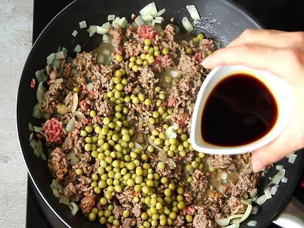 Goveje meso samoussas - Priprava korak 2