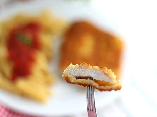 Telečji zrezek Milanese - Priprava korak 5