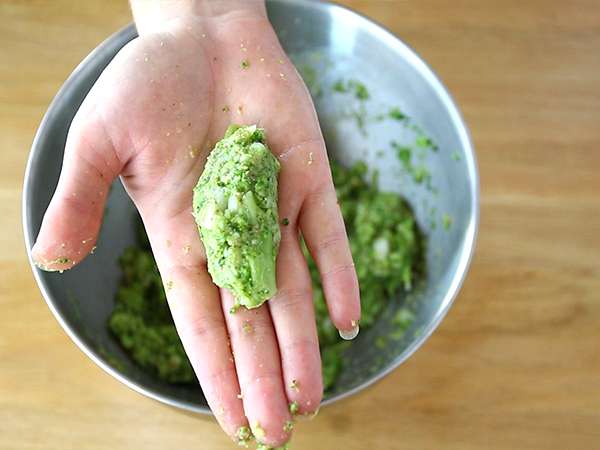 Brokolijevi kroketi - Priprava korak 4