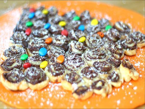 Jedla z Nutello za delitev - Priprava korak 5