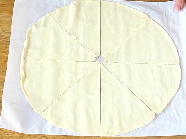 Ekspresni jabolčni obrati - Priprava korak 1