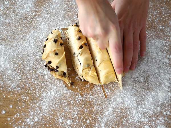 Čokoladne žemljice - Priprava korak 6