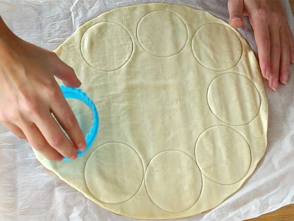 Pica kroglice za delitev - Priprava korak 1