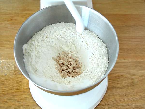 Alzaški Kougelhopf - Kouglof - Priprava korak 1