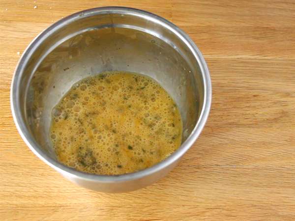 Mafini s slanino - Priprava korak 2