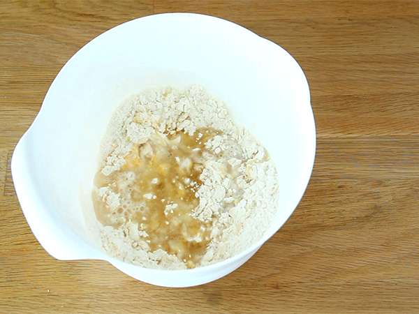 Domači aperitivni piškoti - Priprava korak 1