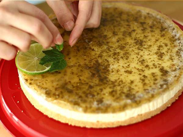 Mojito cheesecake - Priprava korak 10
