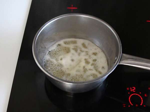 Enostavni sirovi gougères - Priprava korak 1