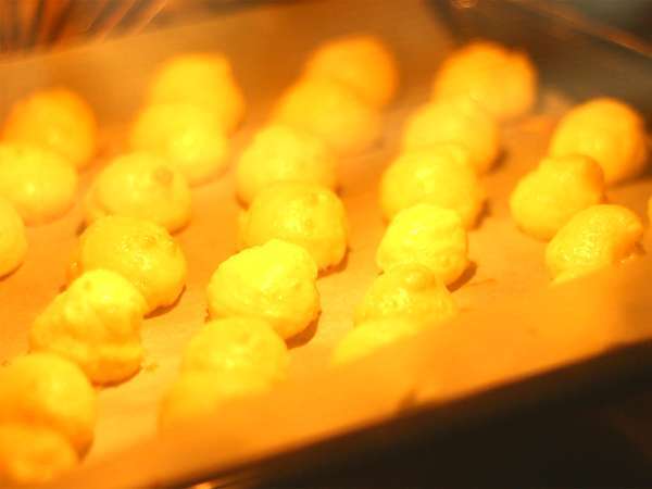 Enostavni sirovi gougères - Priprava korak 5