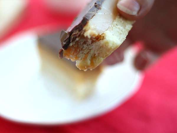 Domači Twix ali Shortbread Millionaire - Priprava korak 8