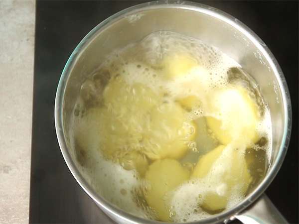 Kroketi Raclette - Priprava korak 1