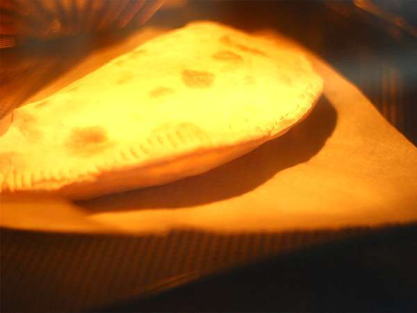 Chausson z raclettejem, savojsko kalzono - Priprava korak 5