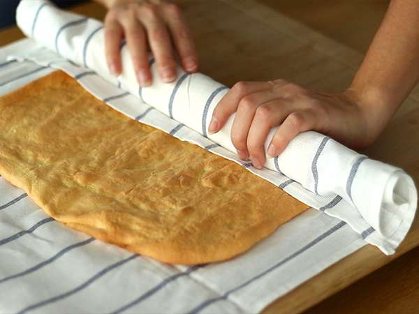 Nutella roll torta - Priprava korak 4