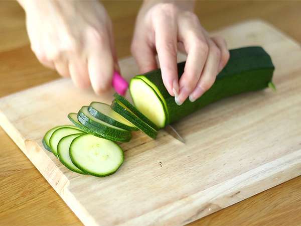 Čips iz bučk - Priprava korak 1