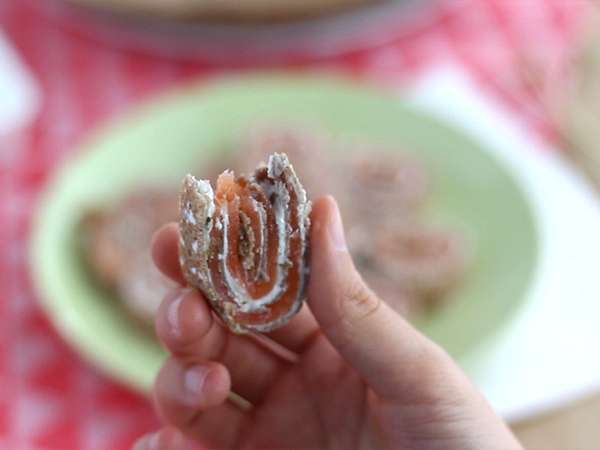 Ajdovi zvitki z lososom - Priprava korak 5