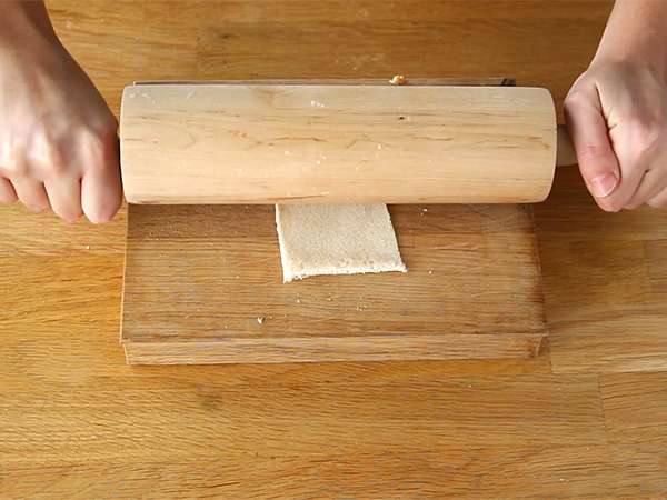 Kruhovi zavitki z marmelado - Priprava korak 1