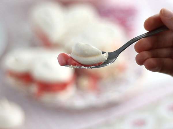 Hitro Valentinovo Vacherins - Priprava korak 5