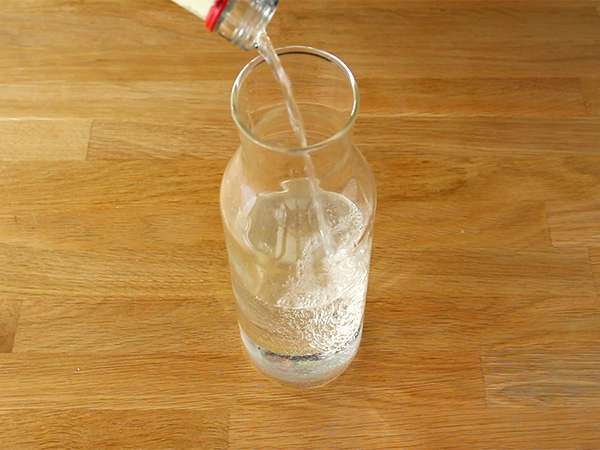 Vanilija in cimet, aranžirana z rumom - Priprava korak 1