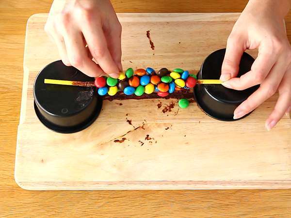 Gravitacijska torta - Priprava korak 3