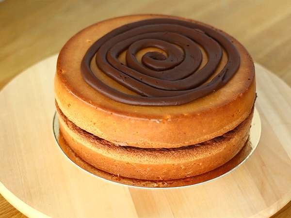 Gravitacijska torta - Priprava korak 6