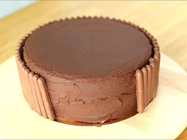 Gravitacijska torta - Priprava korak 7