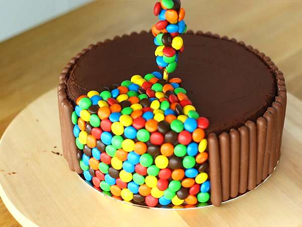 Gravitacijska torta - Priprava korak 10