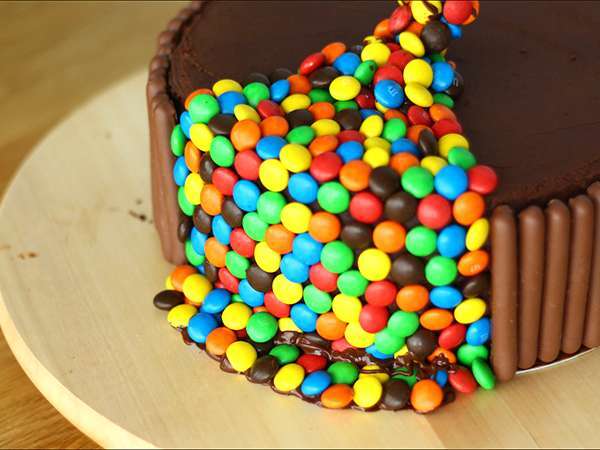 Gravitacijska torta - Priprava korak 11