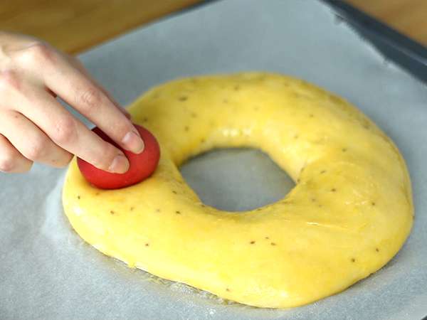 Mouna, tradicionalni velikonočni brioš - Priprava korak 6