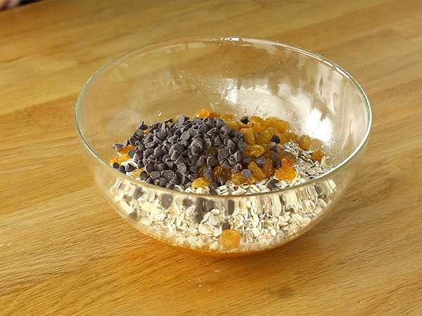 Energijske žitne ploščice - Priprava korak 2