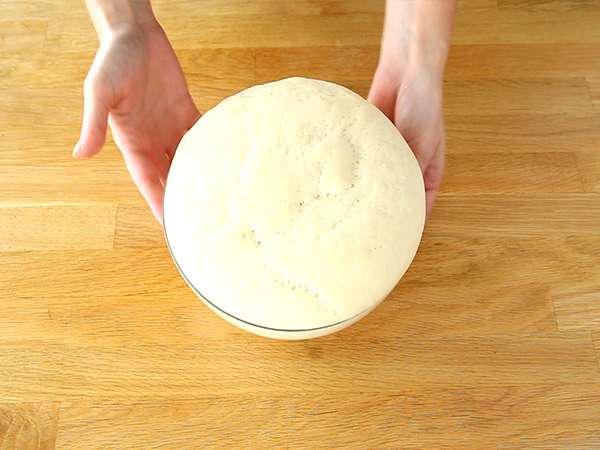 Domače žemljice za burgerje - Priprava korak 3