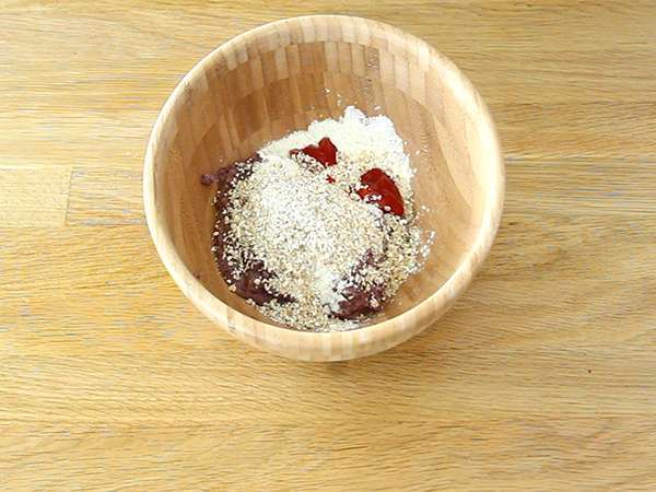 Vegetarijanski zrezki z rdečim fižolom - Priprava korak 2