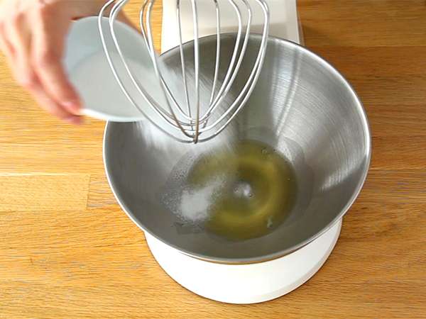 Enostavni biskvitni piškoti brez glutena - Priprava korak 1