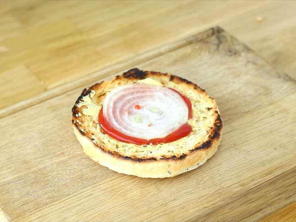 Vegetarijanski burger z rdečim fižolom - Priprava korak 6