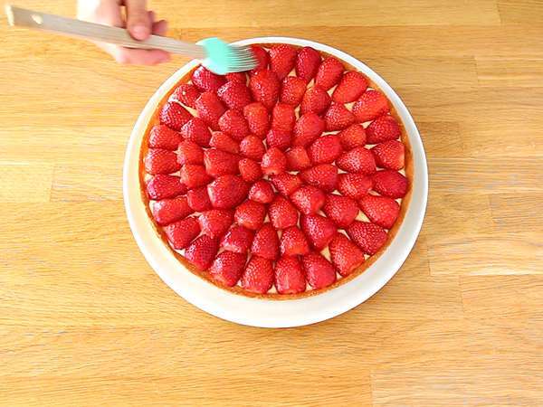 Enostaven jagodni tart - Priprava korak 8