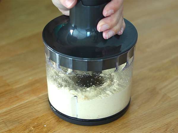 Kremni libanonski humus - Priprava korak 2