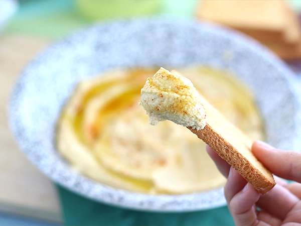 Kremni libanonski humus - Priprava korak 5