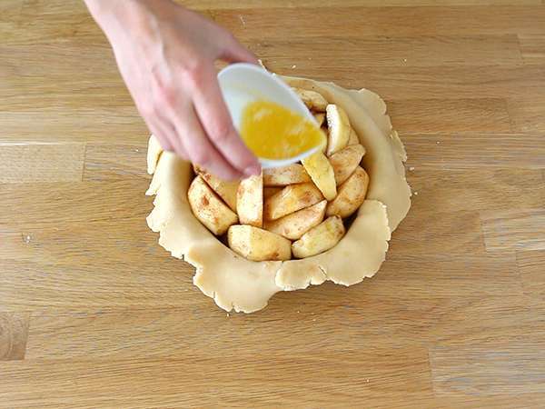 Jabolčna pita na angleški način - Priprava korak 4