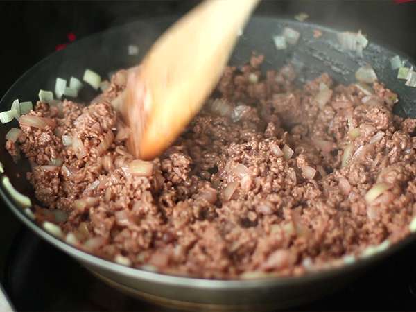 Hamburger pita, cheeseburger za delitev! - Priprava korak 2