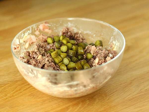 Hamburger pita, cheeseburger za delitev! - Priprava korak 3