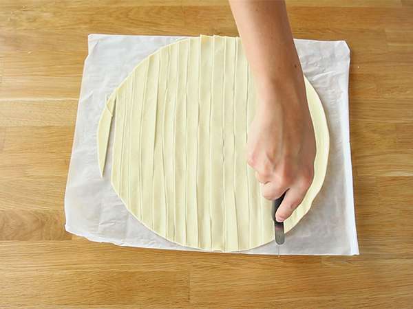 Vanilijeva krema cannoli - Priprava korak 1