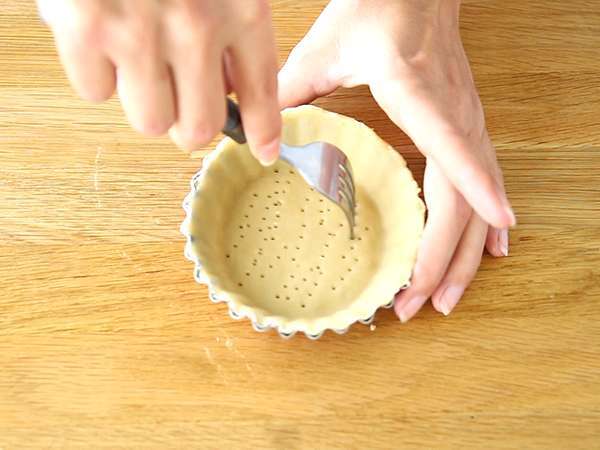 Hitre in enostavne malinove tartlete - Priprava korak 5