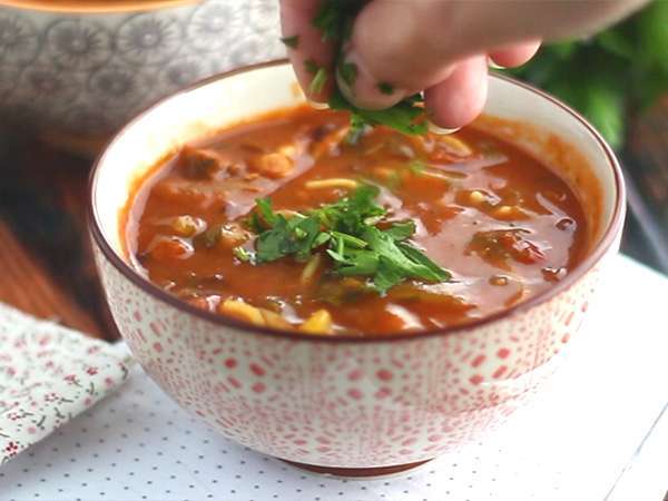 Harira juha, enostavna in dišeča - Priprava korak 5