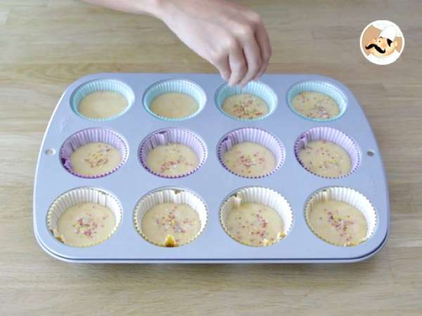 Torta za osnovo Cupcake - Priprava korak 4