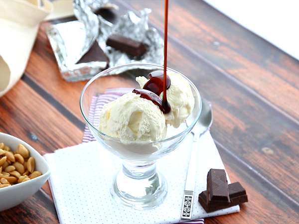Sundae, sladki ameriški sladoled - Priprava korak 3