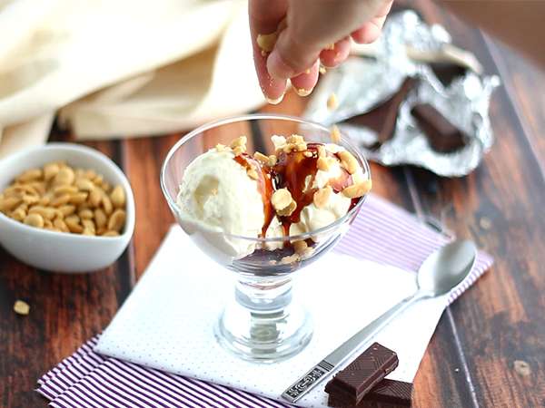 Sundae, sladki ameriški sladoled - Priprava korak 4