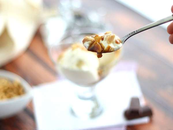 Sundae, sladki ameriški sladoled - Priprava korak 5